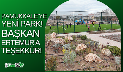 BAŞKAN ERTEMUR’DAN CUMHURİYET MAHALLESİ’NE YAKIŞIR PARK