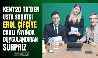 Denizli'nin değerli sanatçısı Erol Çifçi Kent20 TV 'de canlı yayın konuğu!
