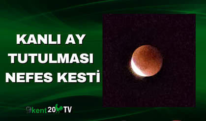 Kanlı Ay Tutulması Nefes Kesti