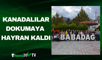 Kanadalılar Dokumaya Hayran Kaldı