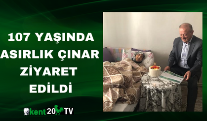 107 Yaşında Asırlık Çınar Ziyaret Edildi