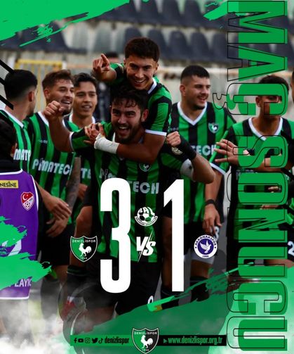 Denizlispor Evinde Kazandı