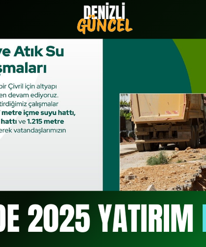 Çivril’de 2025 Yatırım Hamlesi
