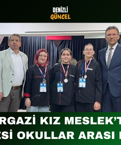 Servergazi Kız Meslek’ten Ege Bölgesi Okullar Arası Başarı