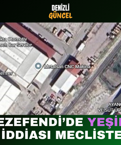 Merkezefendi’de Yeşil Alan İddiası Mecliste