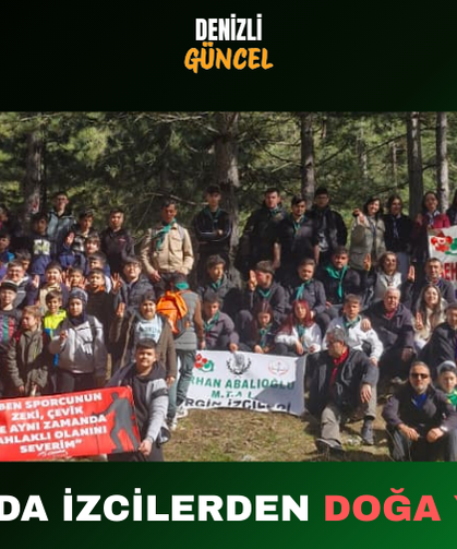 Başkarcı’da İzcilerden Doğa Yürüyüşü