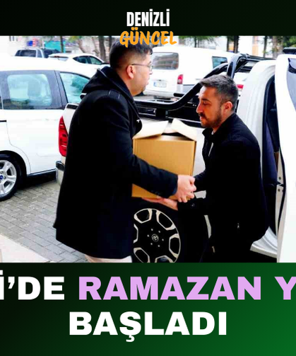Çameli’de Ramazan Yardımı Başladı