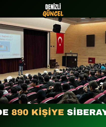 Denizli’de 890 Kişiye SİBERAY Eğitimi