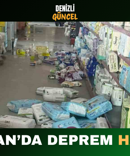 Buldan’da Deprem Hasarı