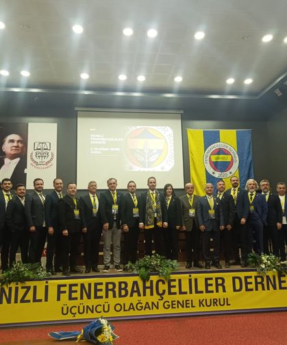 DENIZLI FENERBAHÇELİLER DERNEĞİ BAŞKANI UTKU KARATAŞ OLDU