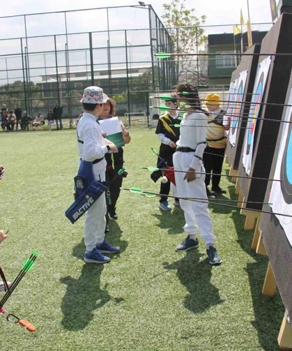 Denizli’de Minikler Okçulukta Yarıştı