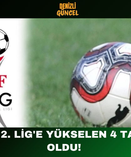 3. Lig'den 2. Lig'e yükselen 4 takım belli oldu!