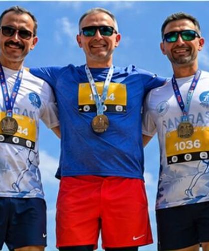 Denizlili Sporcular Sandras Ultra Trail’de Zirveye Çıktı