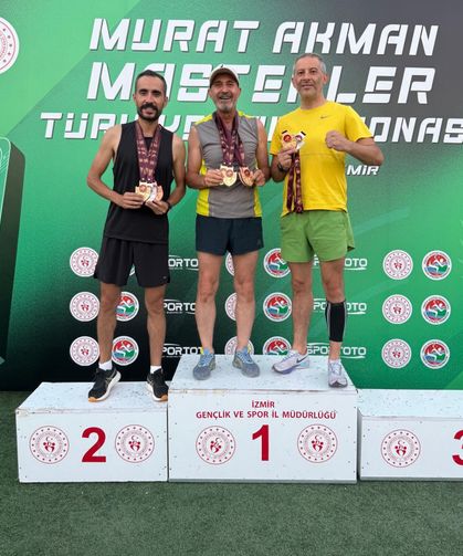 Denizlili Master Atletlerden 9 Madalyalık Büyük Başarı