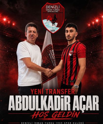 Denizli İdman Yurdu 1959 Abdulkadir Açar'ı Transfer Etti