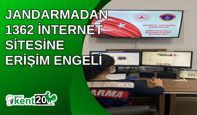 Jandarmadan 1362 internet sitesine erişim engeli