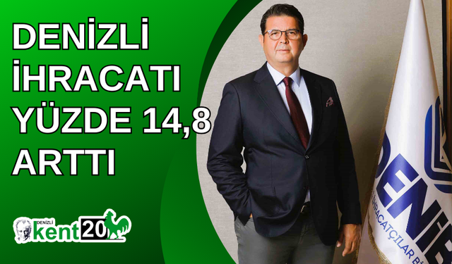 Denizli İhracatı Yüzde 14,8 arttı