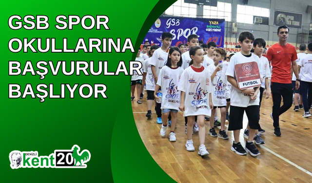 GSB Spor Okullarına başvurular başlıyor