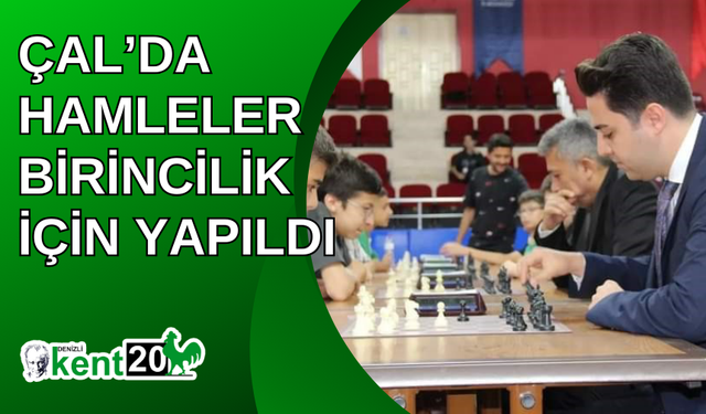 Çal’da hamleler birincilik için yapıldı