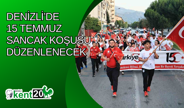 Denizli’de 15 Temmuz’da sancak koşusu düzenlenecek