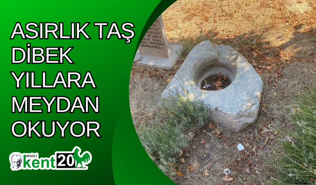 Asırlık taş dibek yıllara meydan okuyor