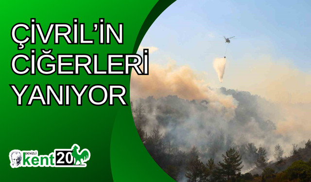 Çivril’in ciğerleri yanıyor