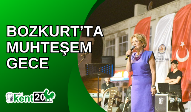 Bozkurt’ta muhteşem gece