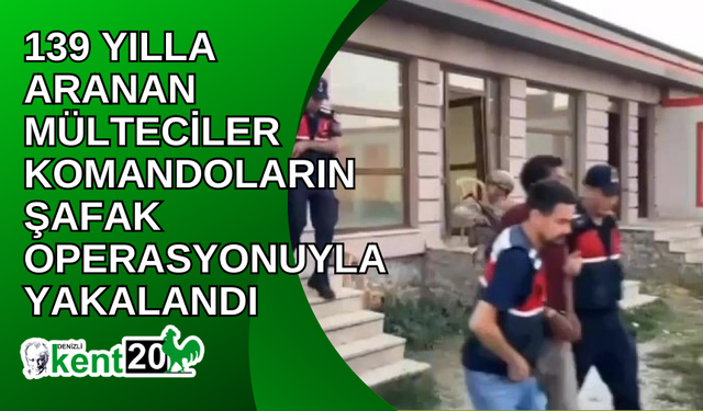 139 yılla aranan mülteciler komandoların şafak operasyonuyla yakalandı