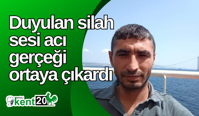 Duyulan silah sesi acı gerçeği ortaya çıkardı