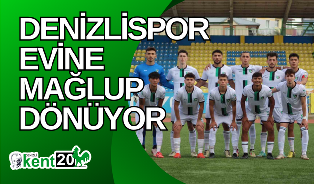 Denizlispor evine mağlup dönüyor