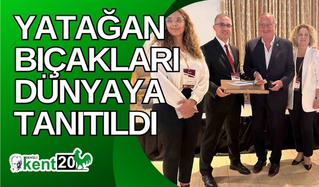 Yatağan bıçakları dünyaya tanıtıldı