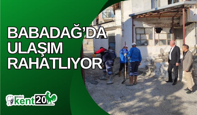 Babadağ’da ulaşım rahatlıyor