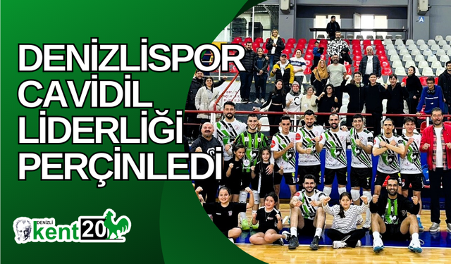 Denizlispor Cavidil liderliği perçinledi