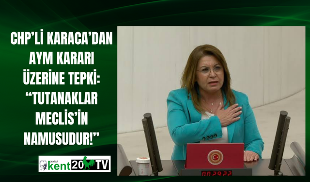CHP’li Karaca’dan AYM Kararı Üzerine Tepki: “Tutanaklar Meclis’in Namusudur!”
