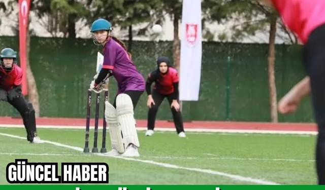 Kriket Türkiye Şampiyonası heyecanı Denizli’de başlıyor