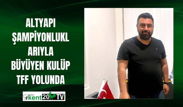 Altyapı Şampiyonluklarıyla Büyüyen Kulüp TFF Yolunda