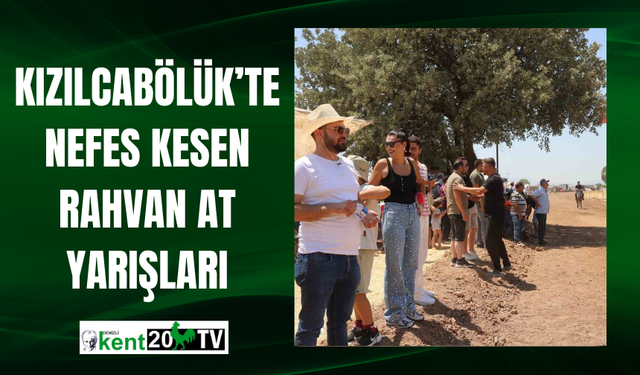 Kızılcabölük’te Nefes Kesen Rahvan At Yarışları