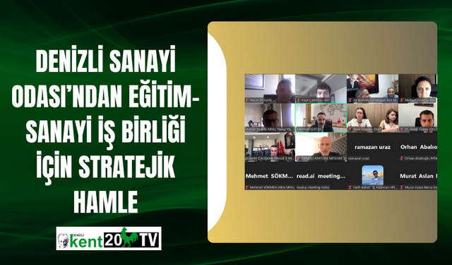 Denizli Sanayi Odası’ndan Eğitim-Sanayi İş Birliği İçin Stratejik Hamle