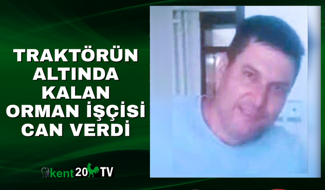 Traktörün Altında Kalan Orman İşçisi Can Verdi