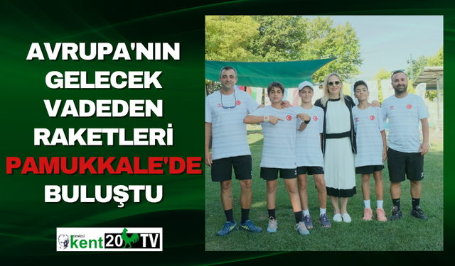 Avrupa'nın Gelecek Vadeden Raketleri Pamukkale'de Buluştu