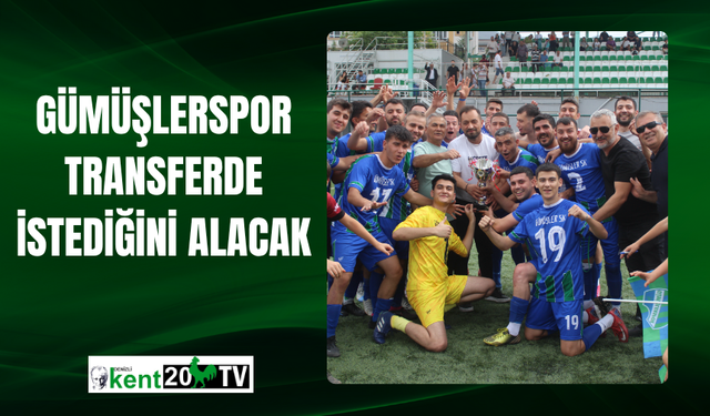Gümüşlerspor Transferde İstediğini Alacak