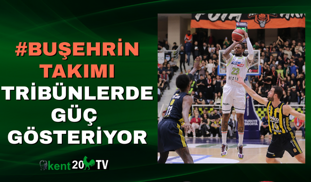 #BuŞehrinTakımı Tribünlerde Güç Gösteriyor