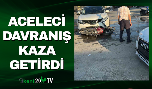 Aceleci Davranış Kaza Getirdi
