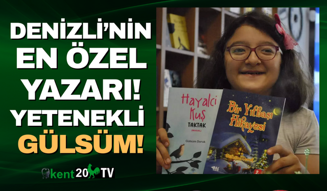 Denizli'nin en özel yazarı Gülsüm Doruk!