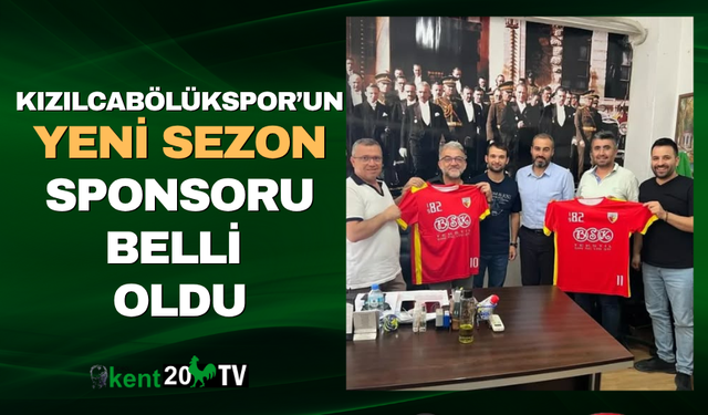 Kızılcabölükspor’un Yeni Sezon Sponsoru Belli Oldu