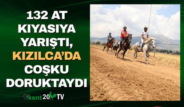 132 At Kıyasıya Yarıştı, Kızılca’da Coşku Doruktaydı
