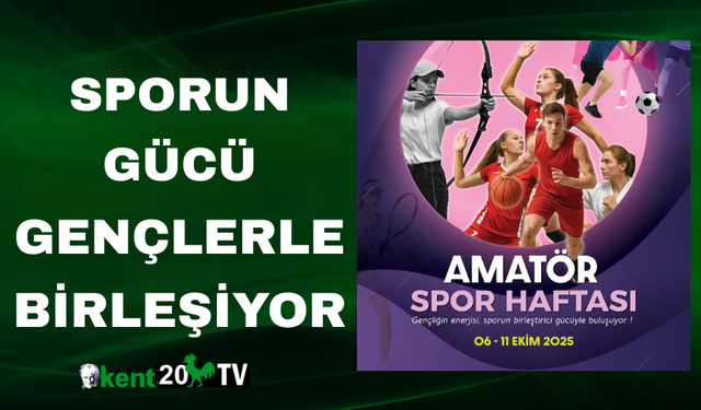 Sporun gücü gençlerle birleşiyor