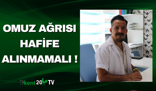 Omuz Ağrısı Hafife Alınmamalı