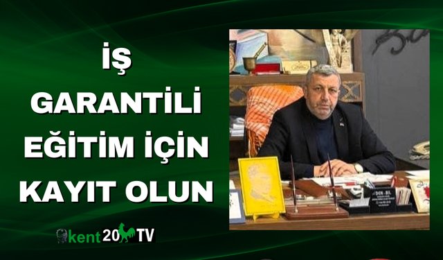 “İş Garantili Eğitim İçin Kayıt Olun”