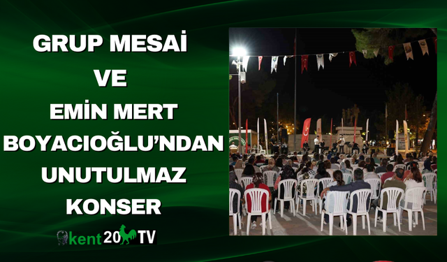 Grup Mesai ve Emin Mert Boyacıoğlu’ndan Unutulmaz Konser